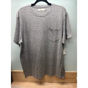 AE77 by American Eagle T-Shirt in Charcoal Grey, Large